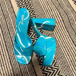 NEW! Larroude Platform heels